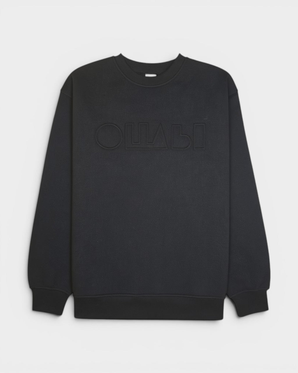 Embossed Original Signature Logo Sweatshirt