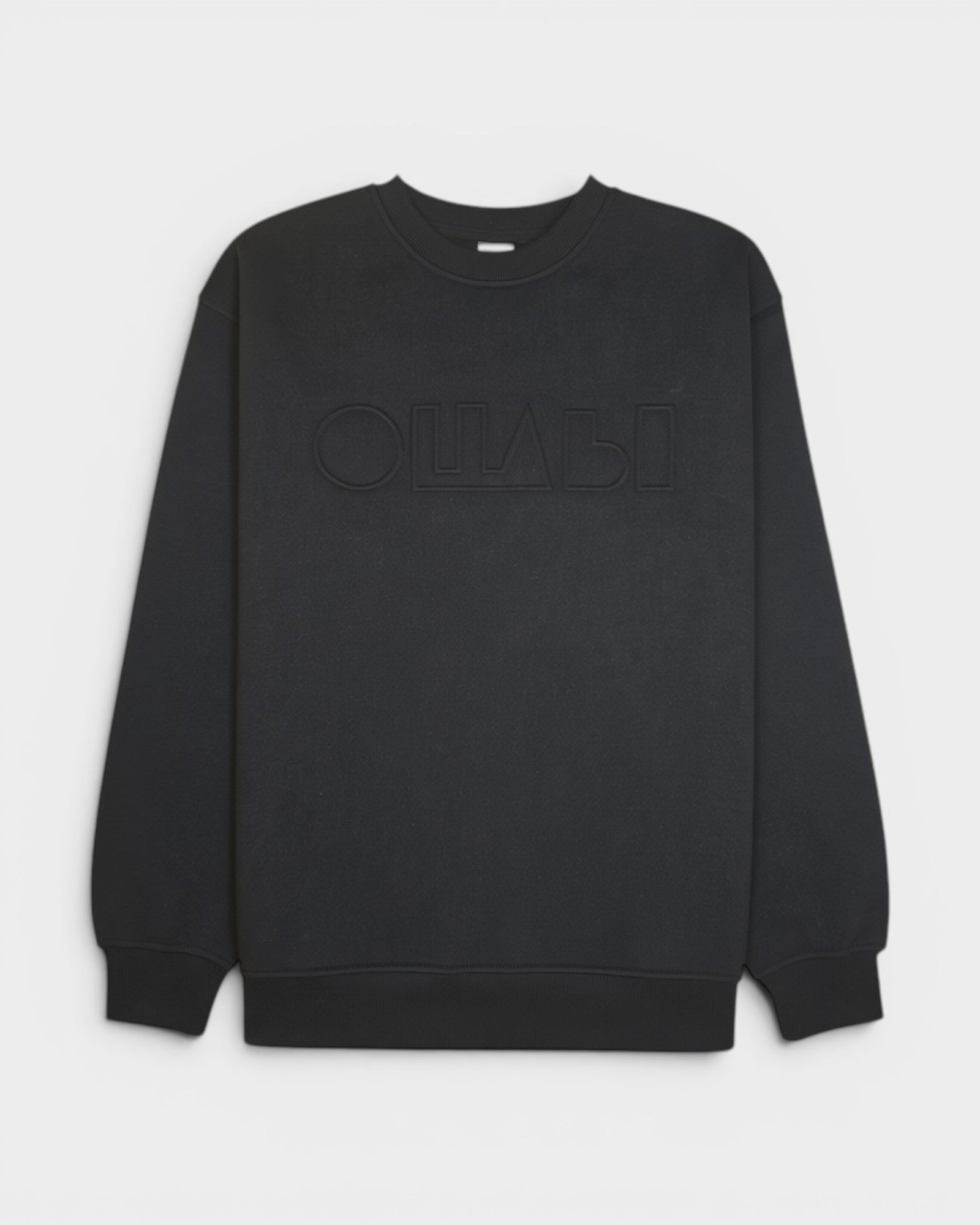 Embossed Original Signature Logo Sweatshirt