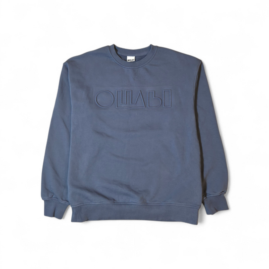 Embossed Original Signature Logo Sweatshirt