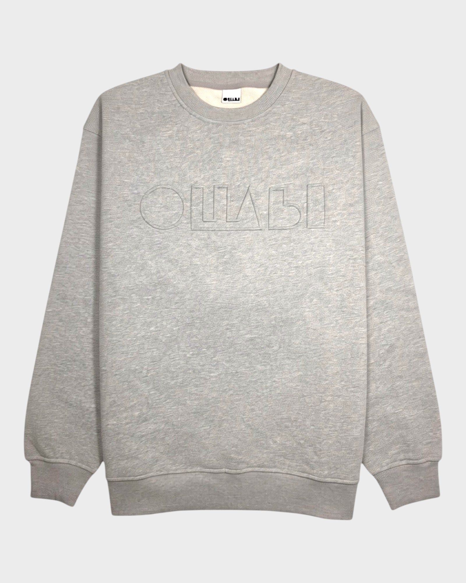 Embossed Original Signature Logo Sweatshirt