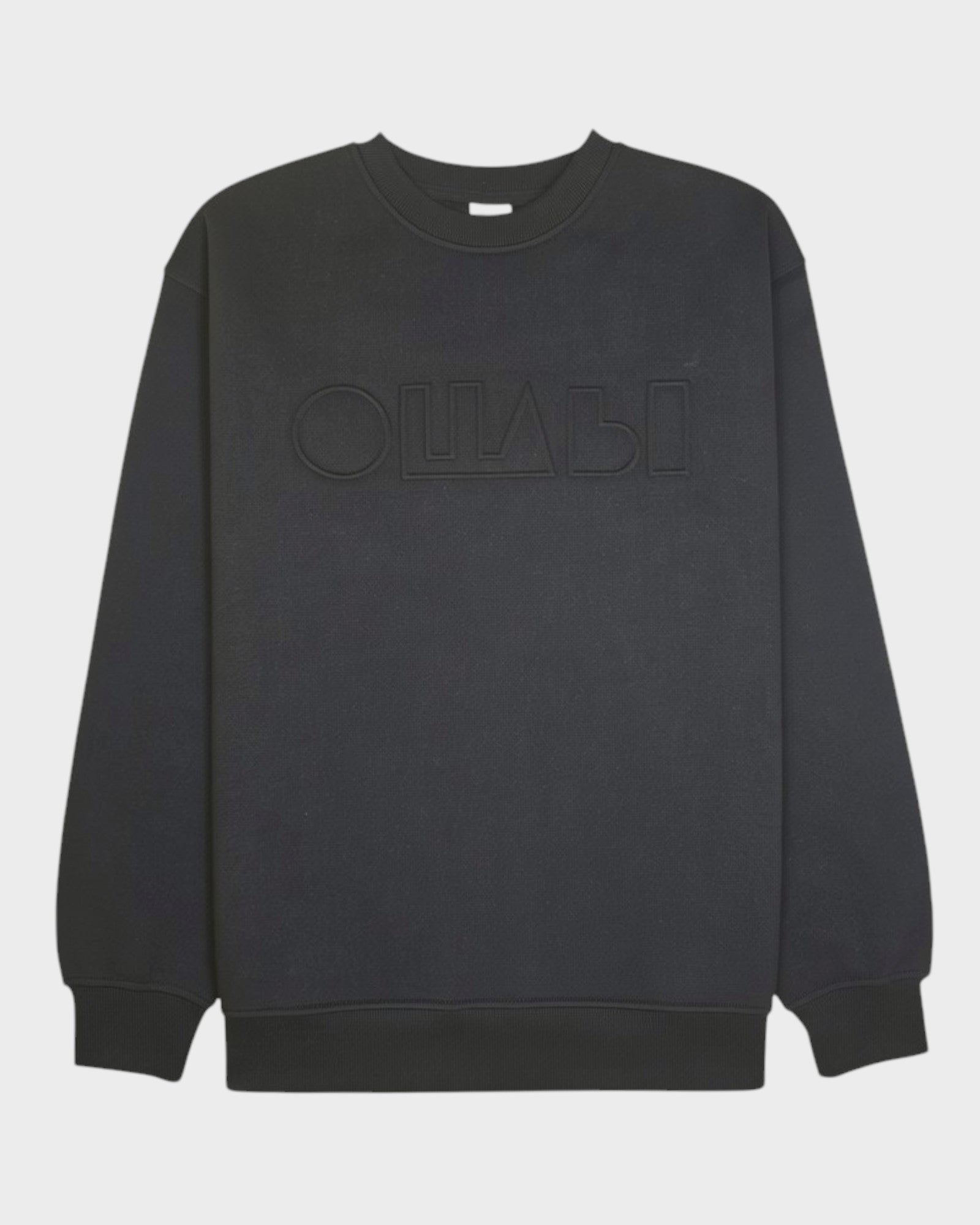 Embossed Original Signature Logo Sweatshirt