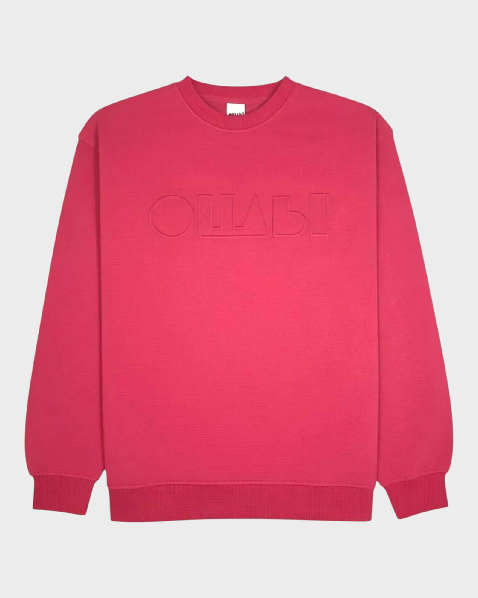 Embossed Original Signature Logo Sweatshirt
