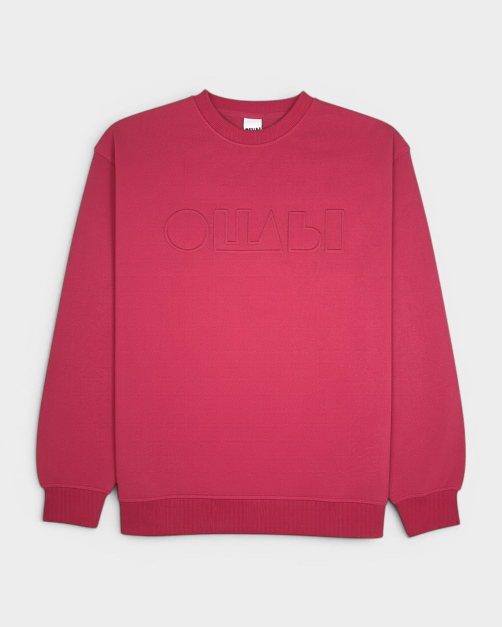 Embossed Original Signature Logo Sweatshirt