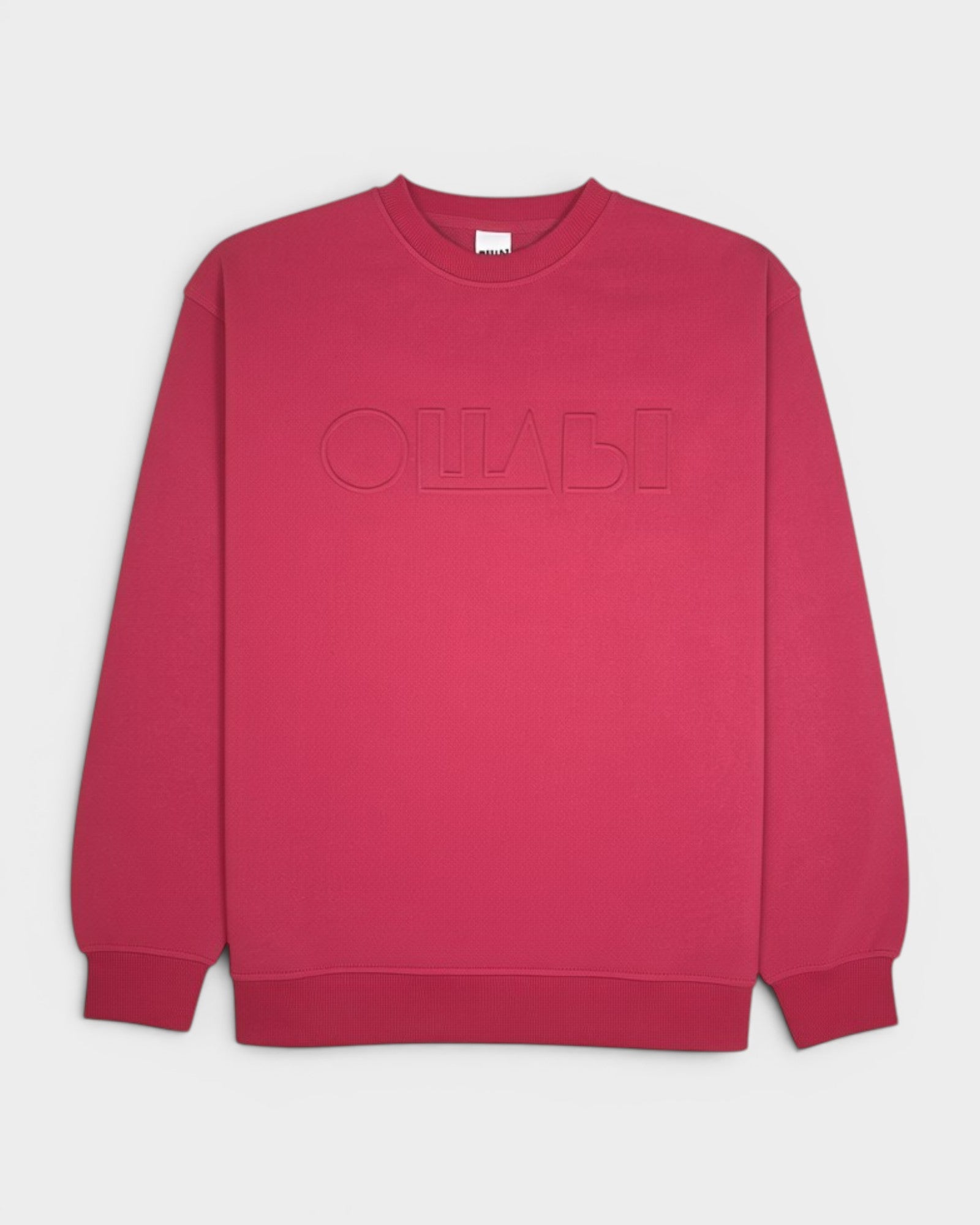 Embossed Original Signature Logo Sweatshirt